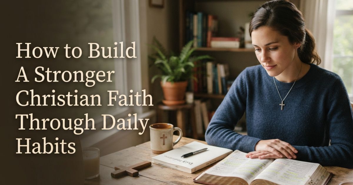 Build a Stronger Christian Faith Through Daily Habits