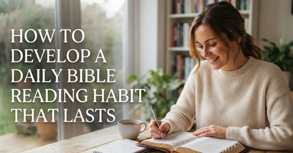 Develop a Daily Bible Reading Habit That Lasts