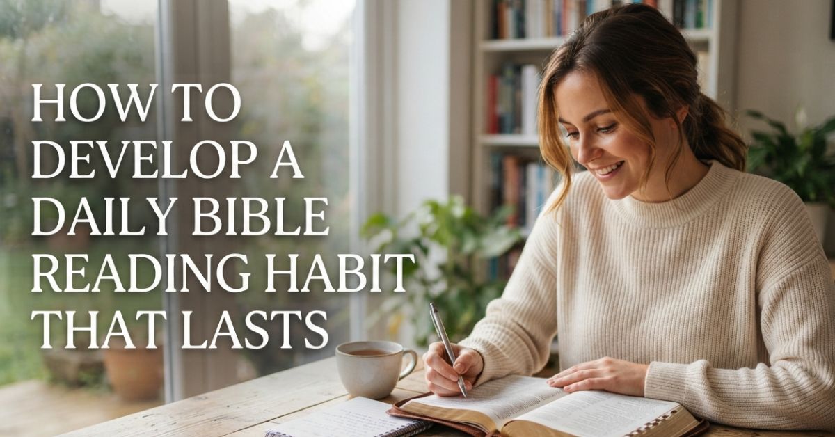 Develop a Daily Bible Reading Habit That Lasts